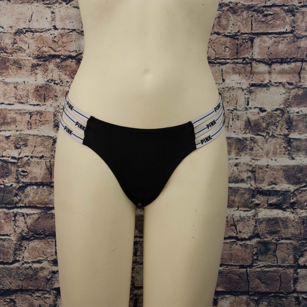 Pink Mini Logo Strappy Cheekster